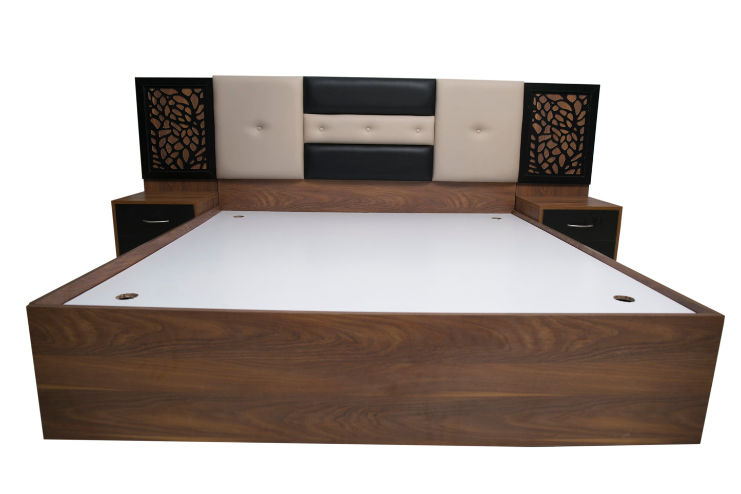 Premium/Custom Beds with Integrated Storage & Night stand