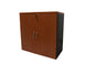 Two-Door Wooden Filing Cabinet
