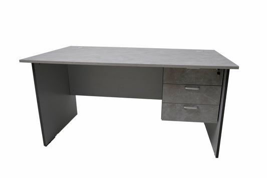 Specialized Grey Office Desks with Drawer